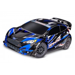 Traxxas Rally Fiesta ST 4X4 1/10 Brushless BL-2S Electrica 74154-4BLUE